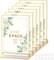 Gold Frames 8X10 Acrylic Sign Holder Double-Sided Picture Frames for Menu Holder Wedding Table Number Holder Christmas Photo Frames with Non-Marking Round Stickers -6 Pack